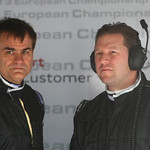 Mike Guasch (left) and Zak Brown