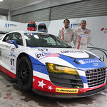 Alain Li, left, and Henri RichardFriday Free Practice - Intercontinental Le Mans Cup - Zhuhai, China. Nov. 5th 2010. © Jay Ashton / United Autosports