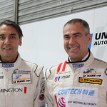 Alain Li, left, and Henri RichardFriday Free Practice - Intercontinental Le Mans Cup - Zhuhai, China. Nov. 5th 2010. © Jay Ashton / United Autosports