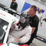 Driver change practiceFriday Free Practice - Intercontinental Le Mans Cup - Zhuhai, China. Nov. 5th 2010. © Jay Ashton / United Autosports