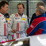 Arie Luyendyk, United Autosports, Audi R8 LMS.