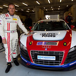 Arie Luyendyk, United Autosports, Audi R8 LMS.