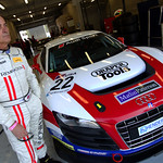 Arie Luyendyk, United Autosports, Audi R8 LMS.