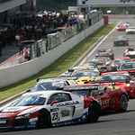 Matt Bell/Michael Guasch - United Autosports Audi R8 GT3© Jakob Ebrey