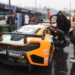 In the assembly area ready for Free Practice 1