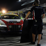 Matt Bell (in car) and Richard Dean