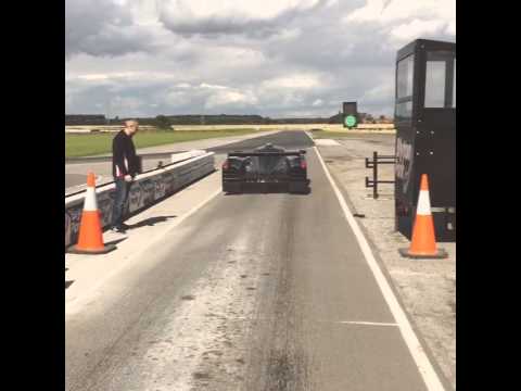 UAS LMP3 car first outing